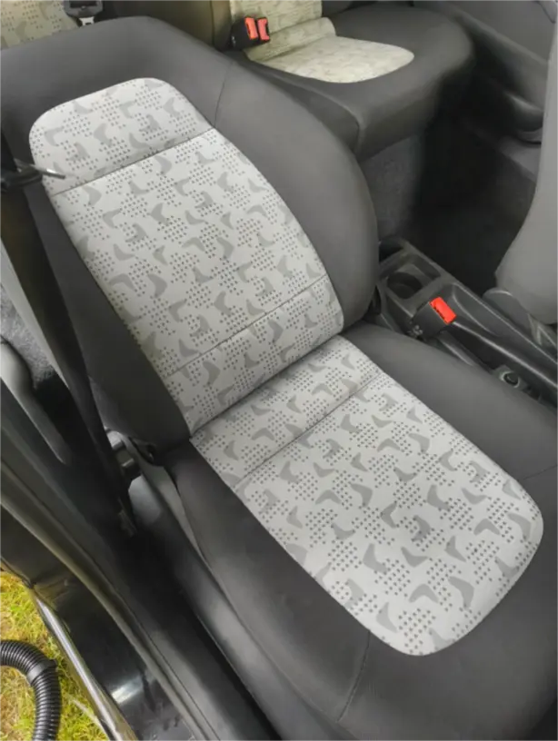 Sofa narożna - po czyszczeniu